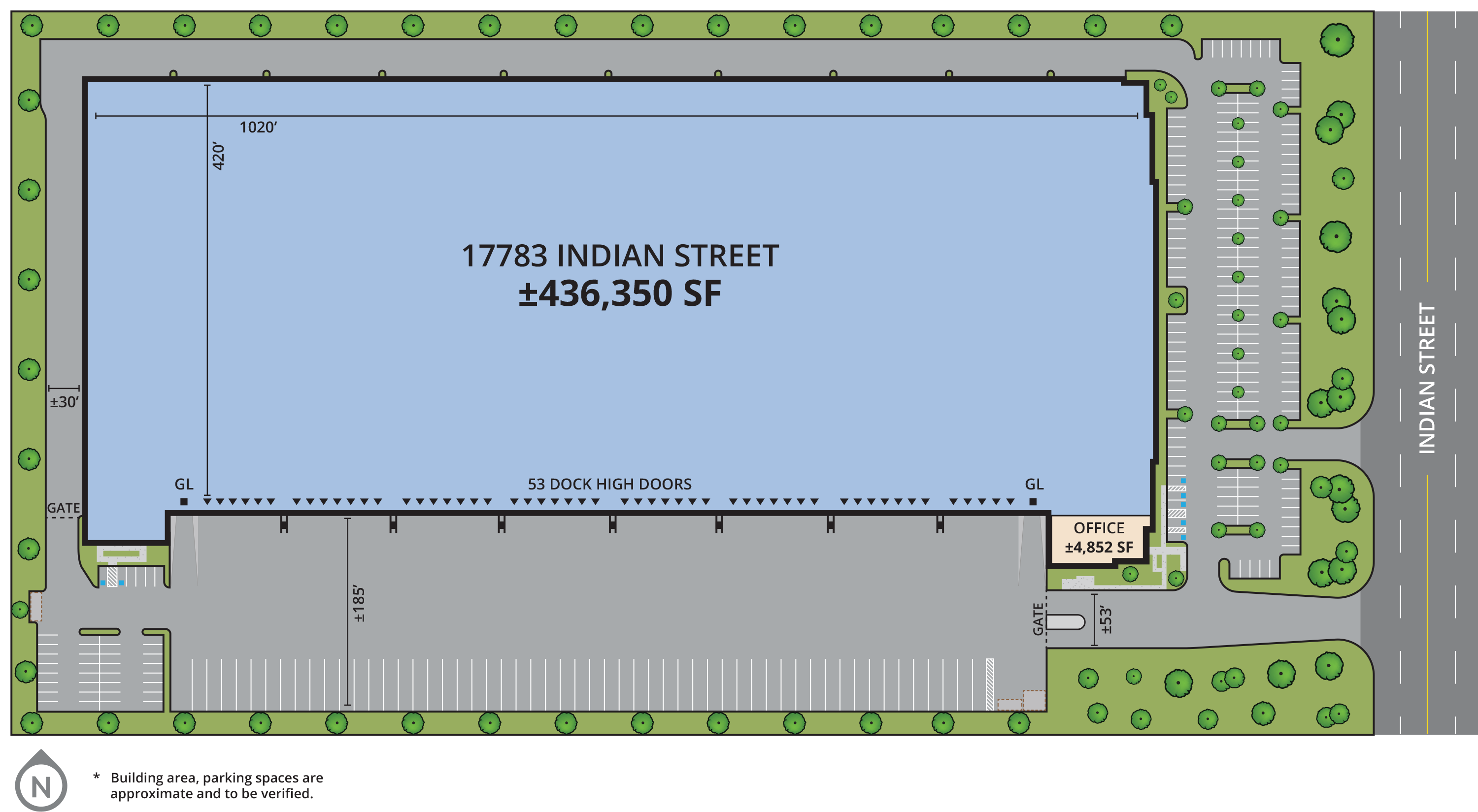 17783 Indian Street Site Plan